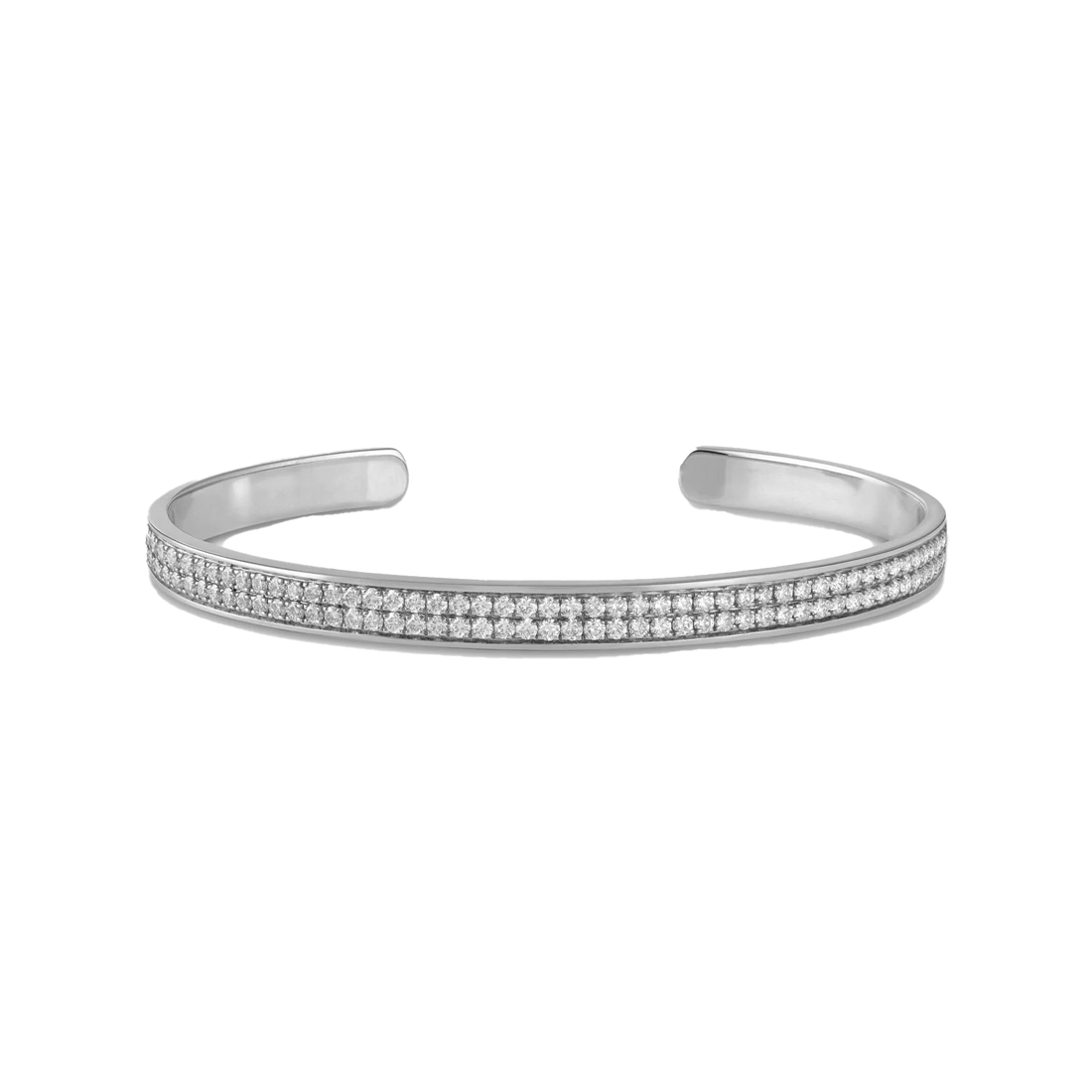 Bracelet in 18K white gold with VS-G diamonds