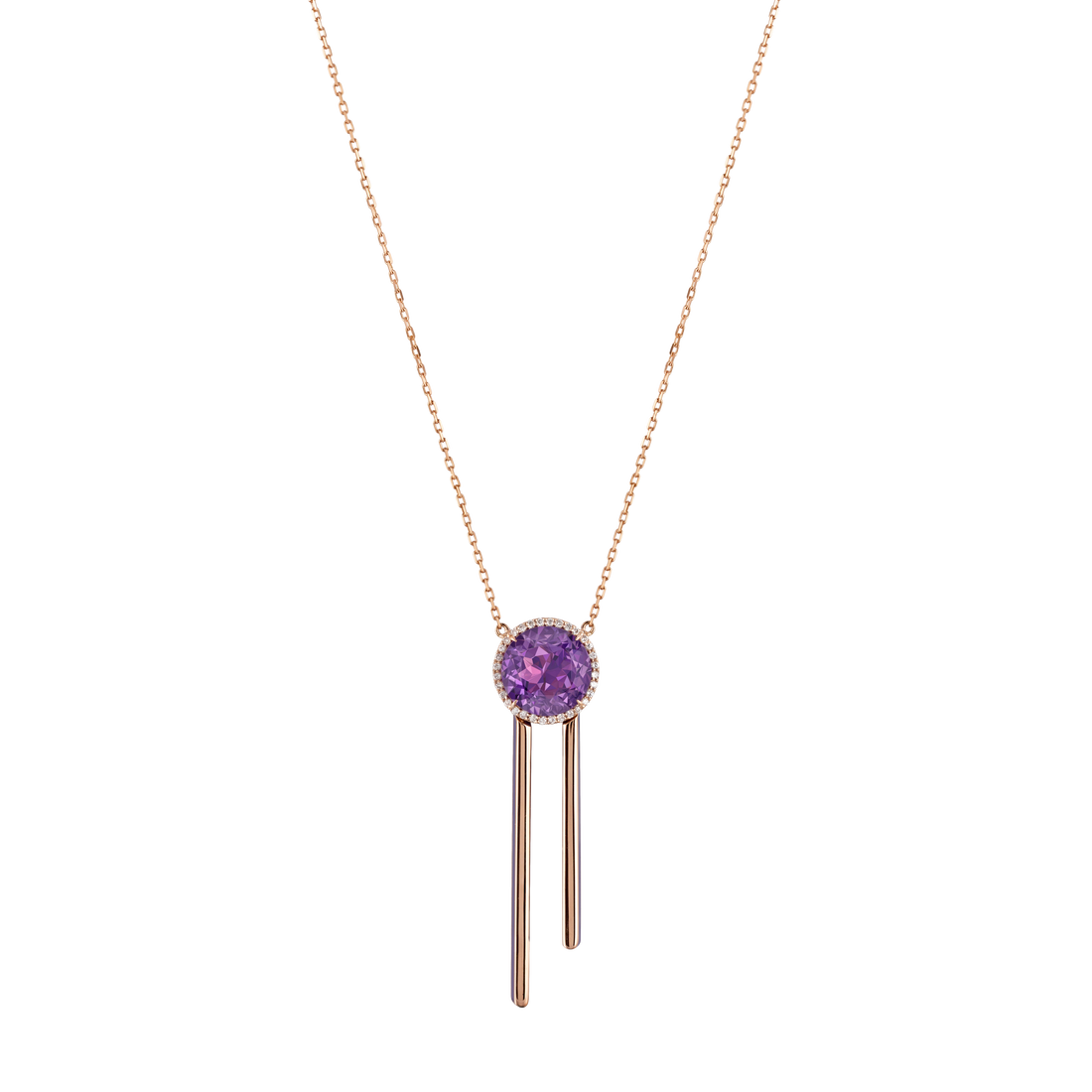 Eye Candy Pendant In 18K Yellow Gold With VS-G Diamonds