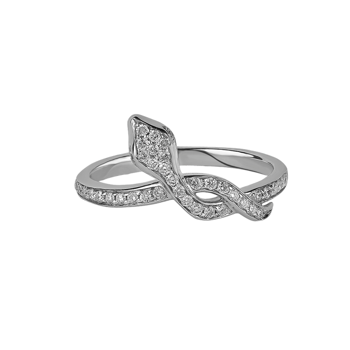 Garden Of Eden - Ring In 18K White Gold With VS-G Diamonds