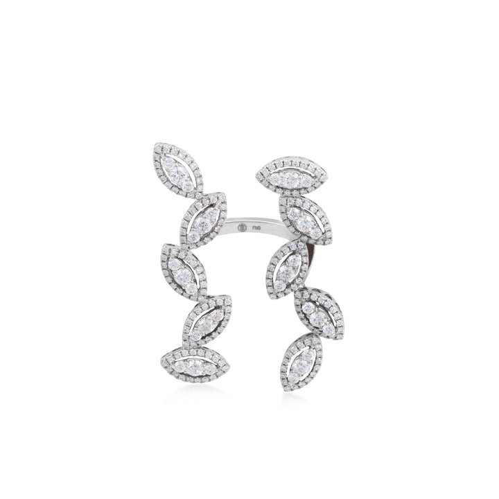 Illusion Ring In 18K Rose Gold With VS-G Diamond