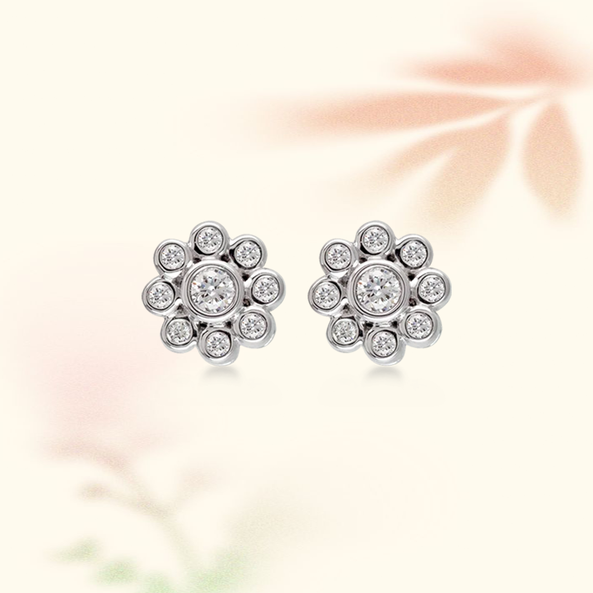 Minimalist Luxury with VS-G Diamond Studs in Abu Dhabi