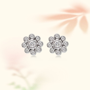 Minimalist Luxury with VS-G Diamond Studs in Abu Dhabi