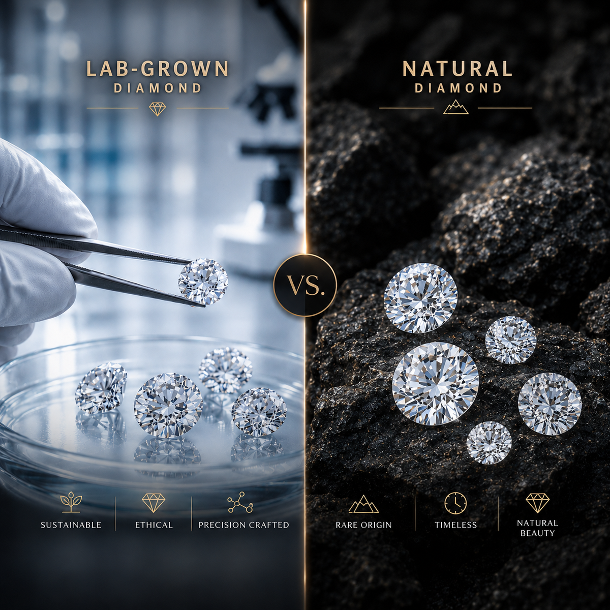 Lab-Grown vs. Natural Diamond: Key Differences Every Buyer Should Know