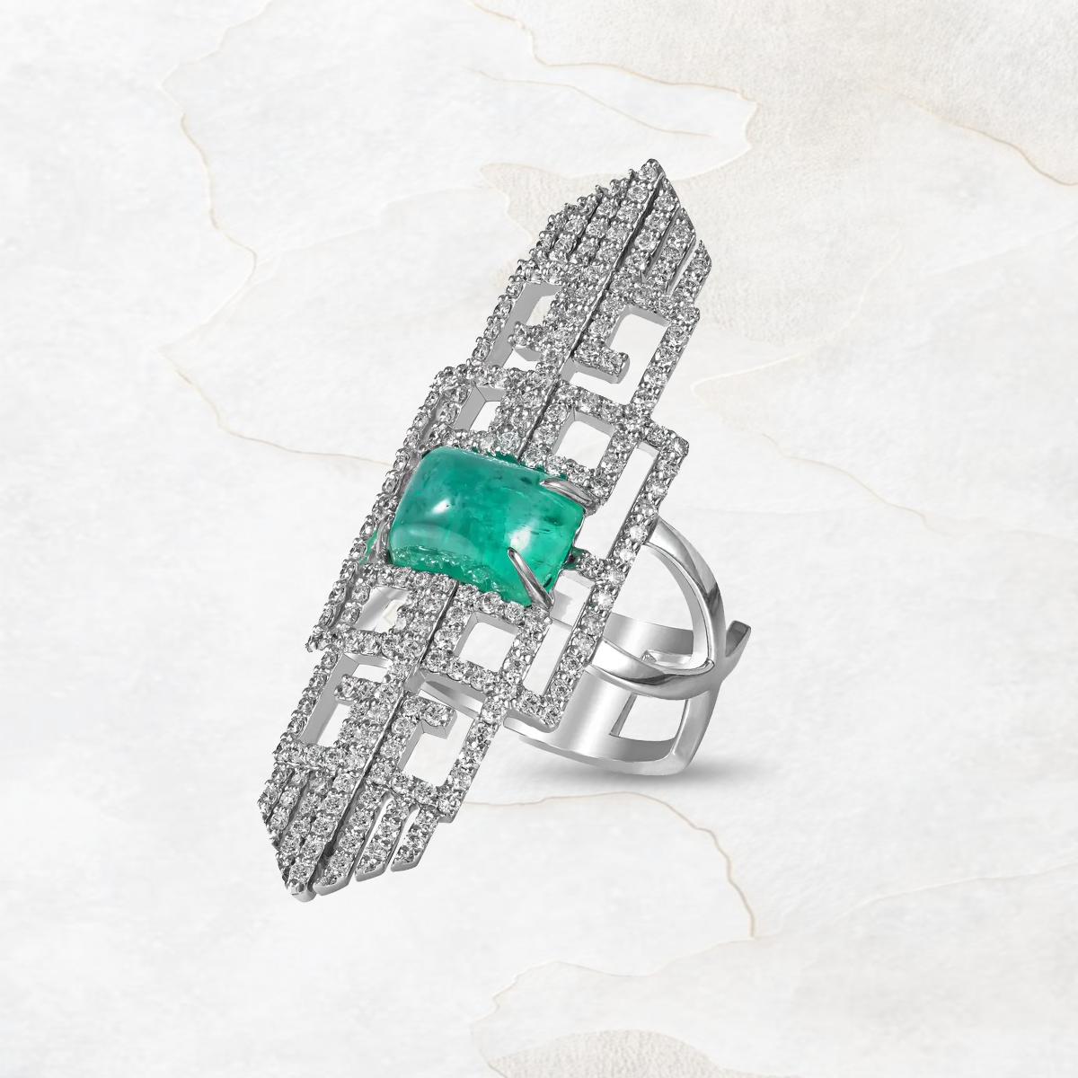 The Investment Perspective Behind the Art Deco Diamond Ring for Women Dubai