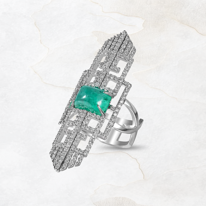 The Investment Perspective Behind the Art Deco Diamond Ring for Women Dubai