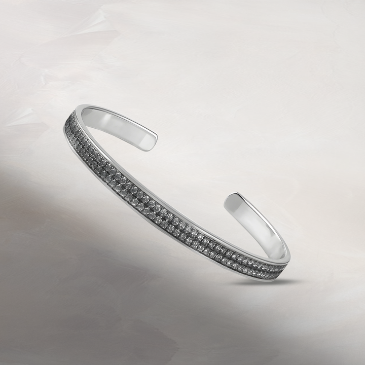 How a White Gold Bracelet for Men Is Crafted: From 3D CAD to Final Polish