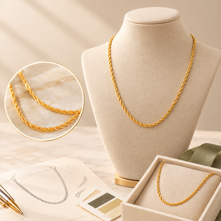 Explore Custom Gold Chain Design Ideas with The Jewel Teller
