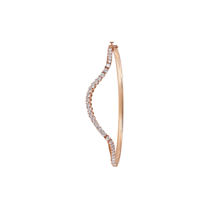 Bracelet In 18K Rose Gold With VS-G Diamonds