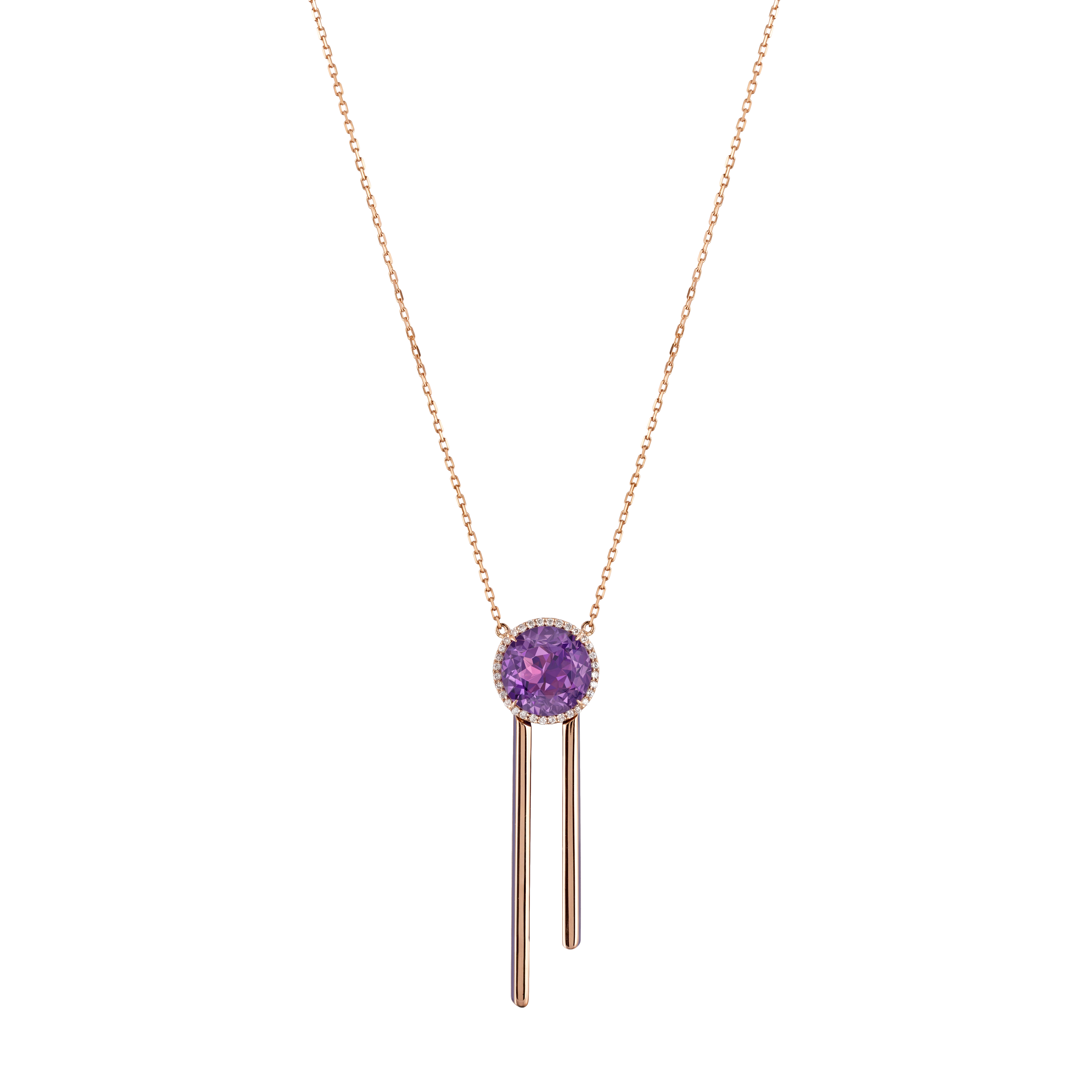 Eye Candy Pendant In 18K Yellow Gold With VS-G Diamonds