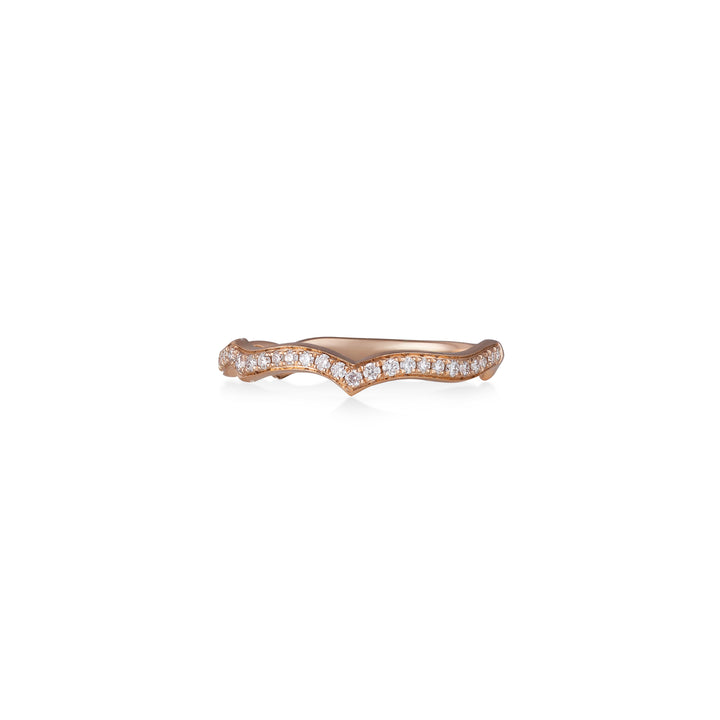 Branch Affinity  Ring in 18K Rose Gold With VS-G Diamonds