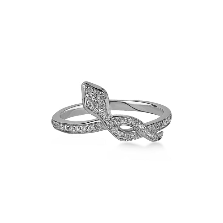 Garden Of Eden - Ring In 18K White Gold With VS-G Diamonds