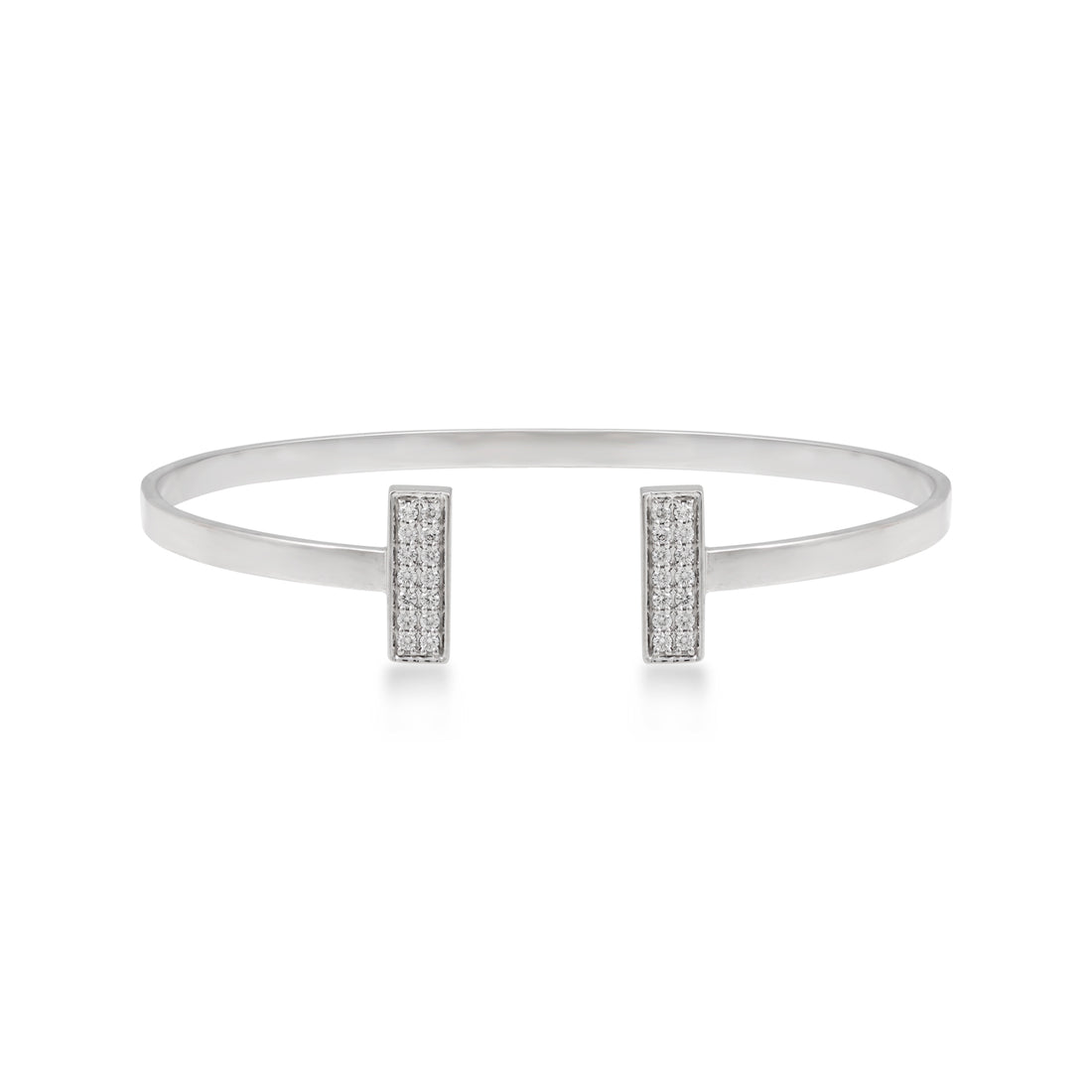 Bracelet In 18K White Gold With VS-G Diamonds