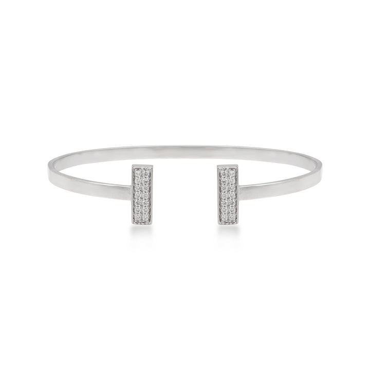 Bracelet In 18K White Gold With VS-G Diamonds