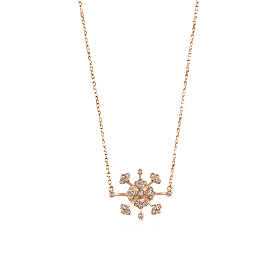 Summer Sky Pendant in 18K Rose Gold with VS-G Diamond